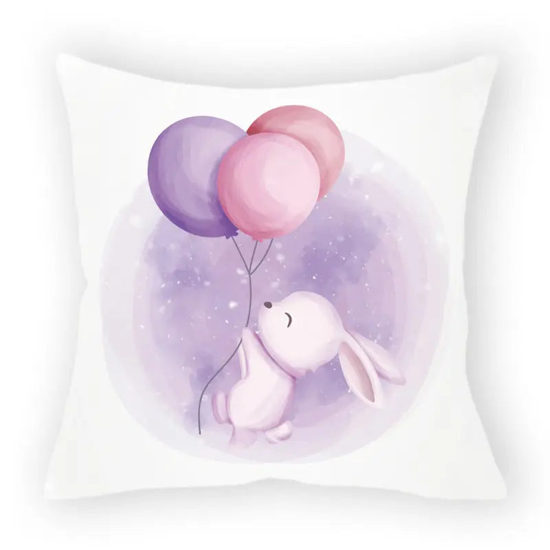 Pillow Cover Easter Cartoon LAPIERRE Easter 13-45x45cm Without Pillow Core
