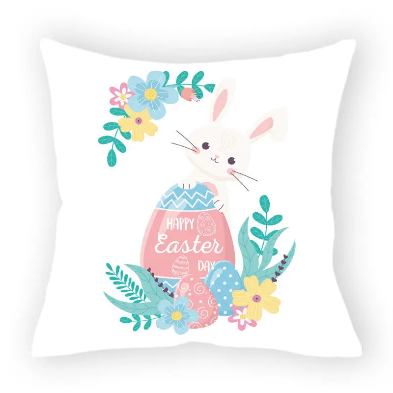Pillow Cover Easter Cartoon LAPIERRE Easter 14-45x45cm Without Pillow Core