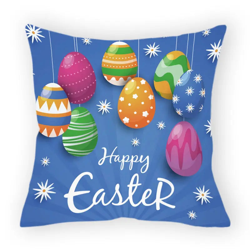 Pillow Cover Easter Cartoon LAPIERRE Easter 17-45x45cm Without Pillow Core