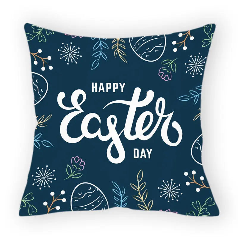 Pillow Cover Easter Cartoon LAPIERRE Easter 19-45x45cm Without Pillow Core
