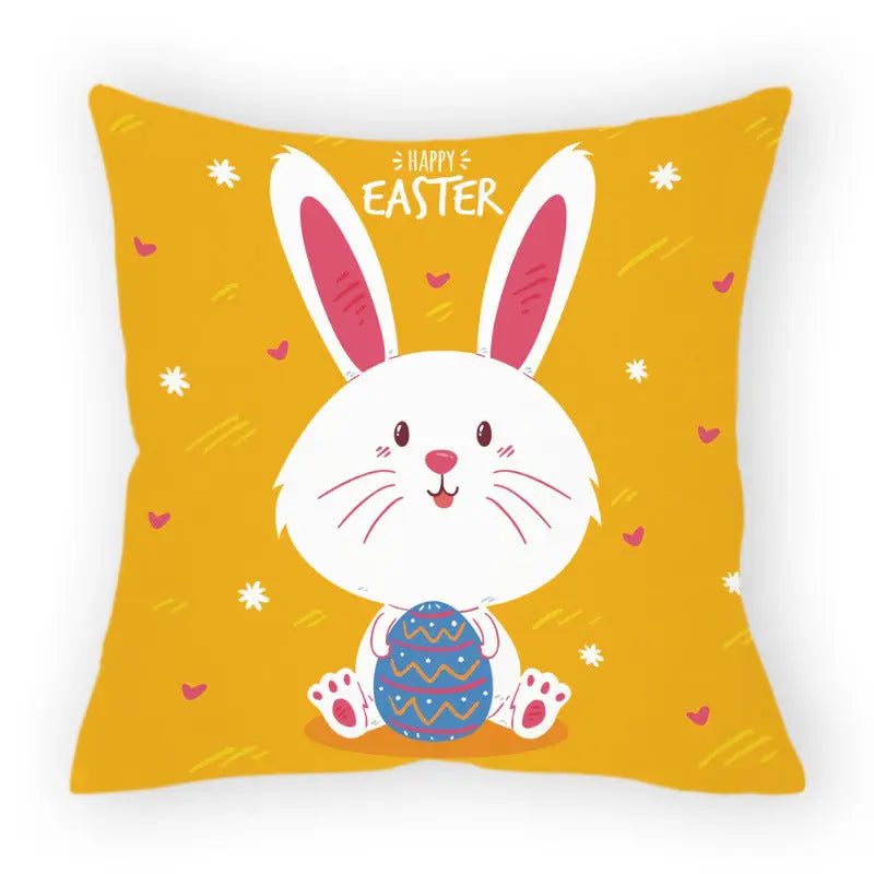 Pillow Cover Easter Cartoon LAPIERRE Easter 20-45x45cm Without Pillow Core