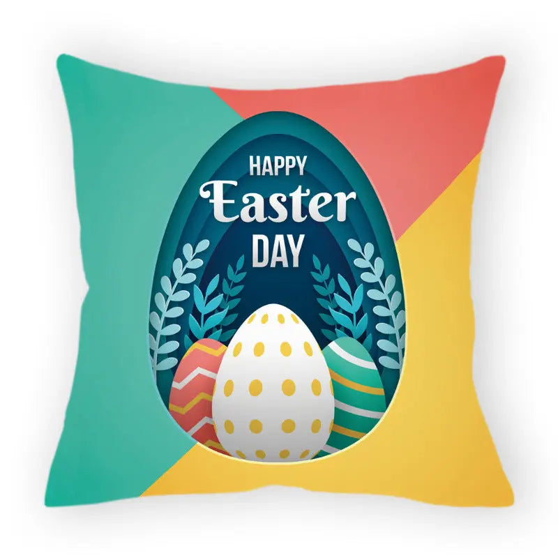 Pillow Cover Easter Cartoon LAPIERRE Easter 24-45x45cm Without Pillow Core