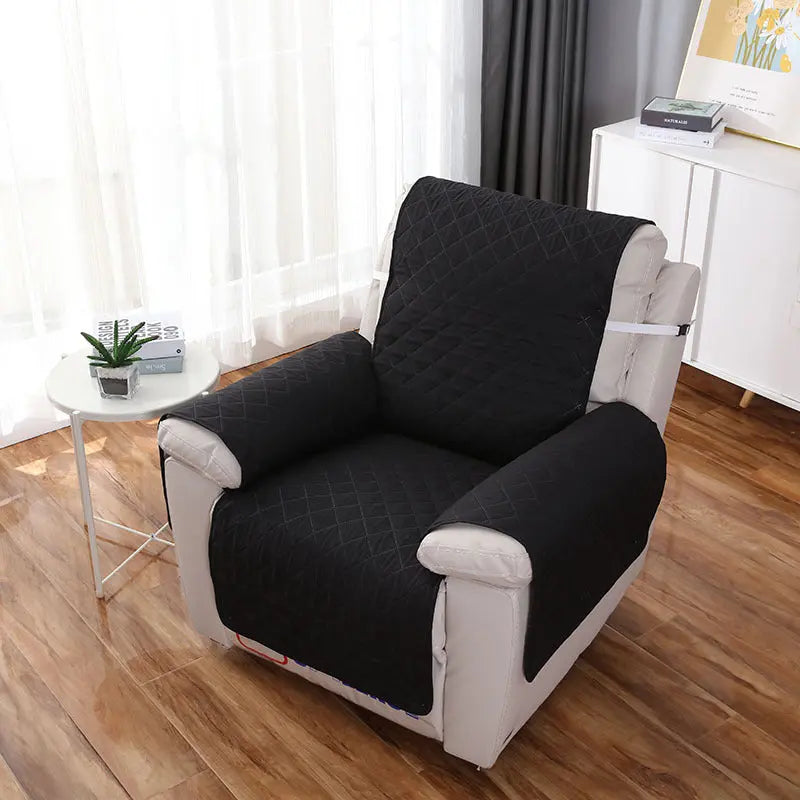 Recliner Chair Covers Pet-Friendly Cozelle Black
