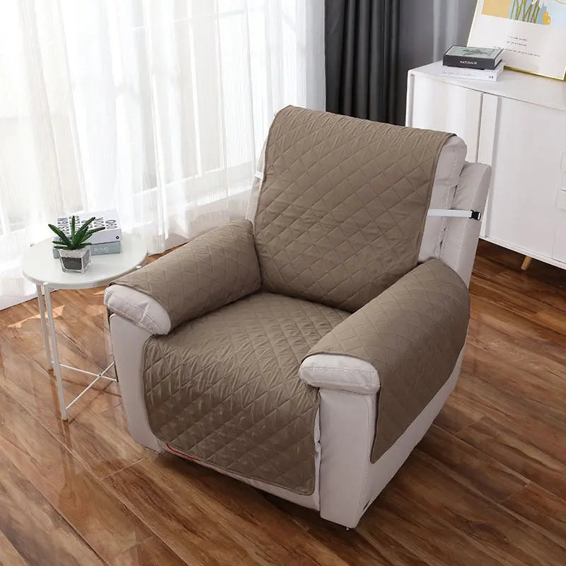 Recliner Chair Covers Pet-Friendly Cozelle Khaki