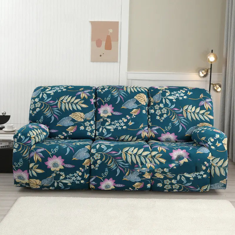 Recliner Sofa Cover Stretchable Nuvéla Deep Forest Wonderland-Three