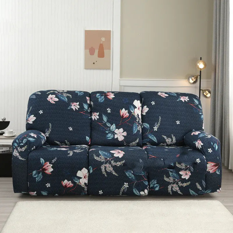 Recliner Sofa Cover Stretchable Nuvéla Floral Fragrance-Three