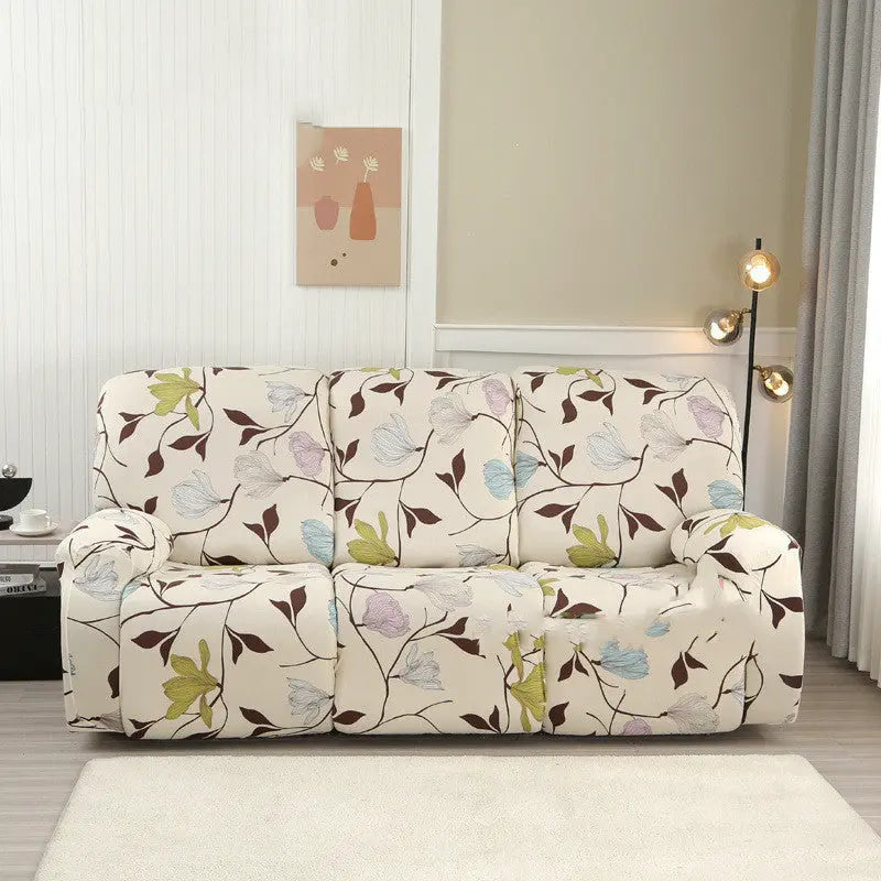 Recliner Sofa Cover Stretchable Nuvéla Morica-Three
