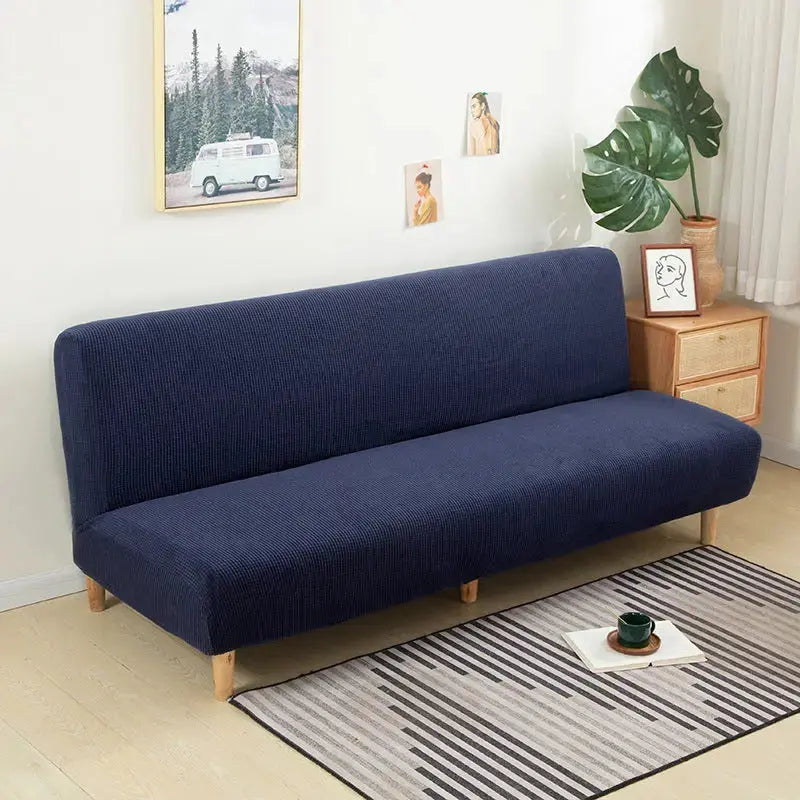 Recliner Sofa Cover Velvet Stretchable CHARMÉA Pullulan-195 To 210 Large Size