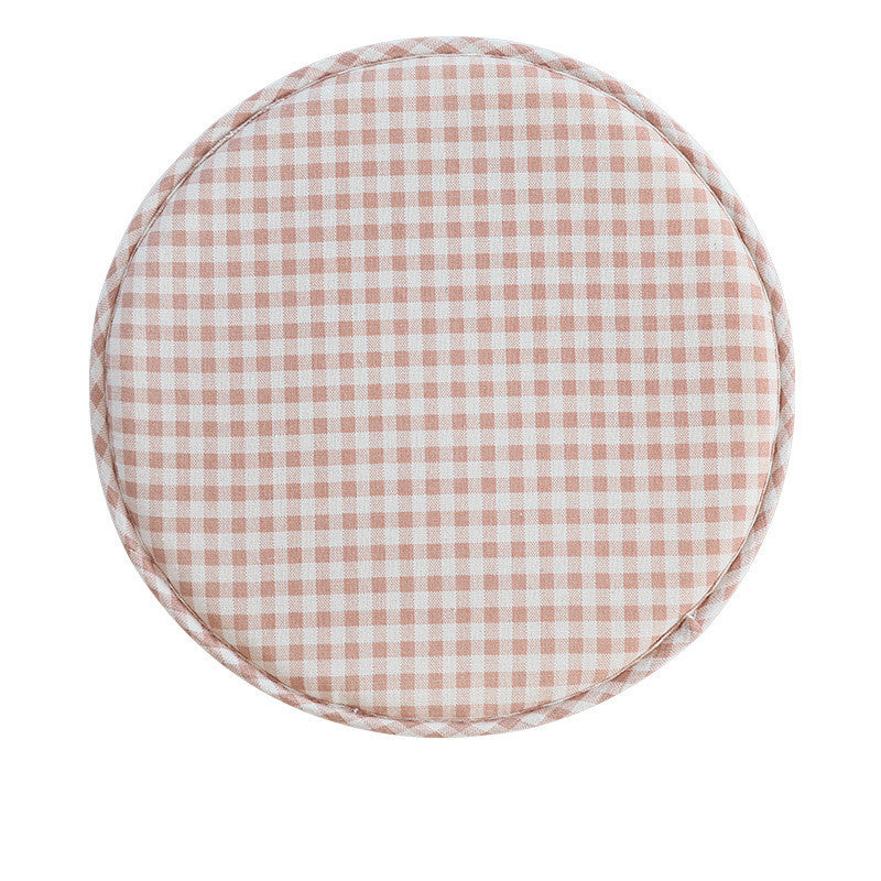 Rolling Stool Cover Cushioned ARLETTE Light Pink