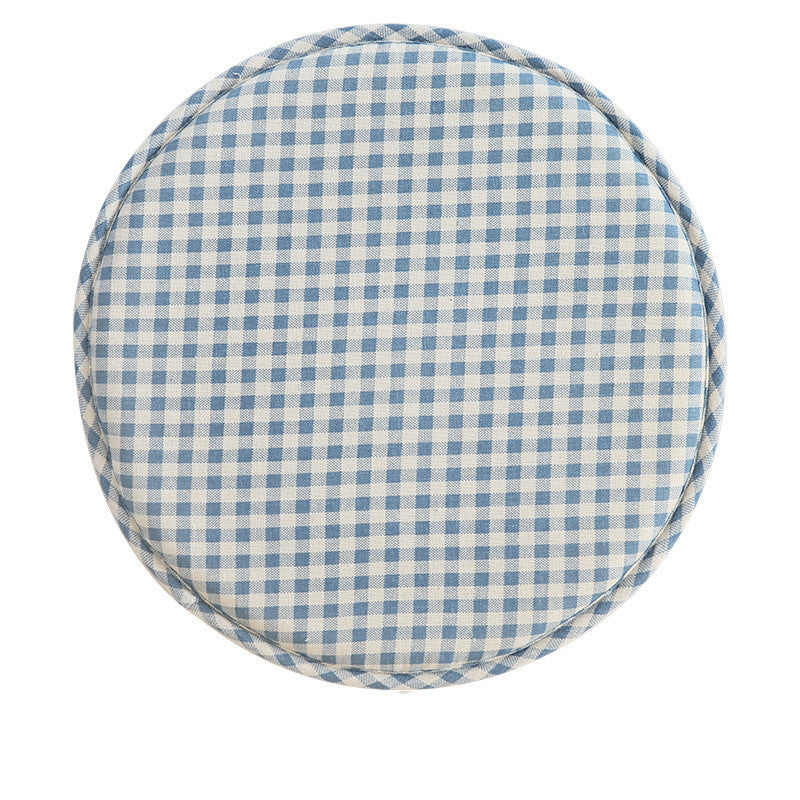 Rolling Stool Cover Cushioned ARLETTE Sky Blue