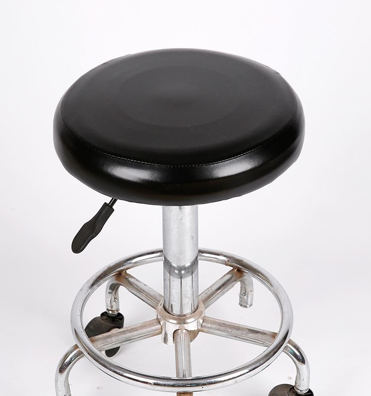 Rolling Stool Cover Waterproof PU Margot Black