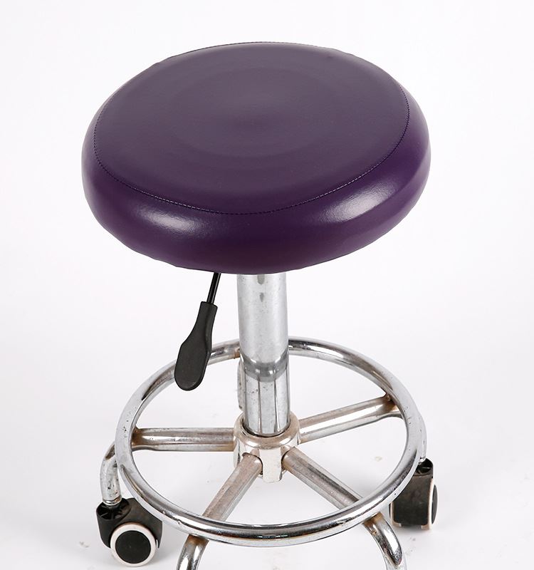 Rolling Stool Cover Waterproof PU Margot Purple