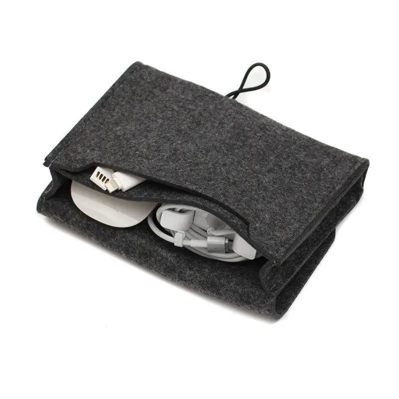 Sofa Armrest Cover Felt Pocket LUCETTE 12x3x16cm.