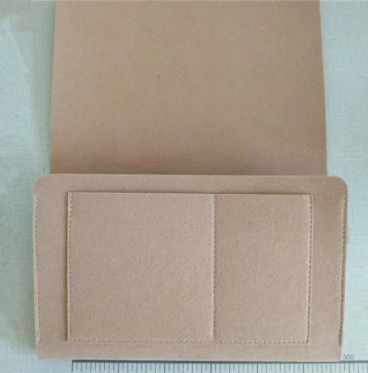 Sofa Armrest Cover Felt Pocket LUCETTE Khaki4pcs