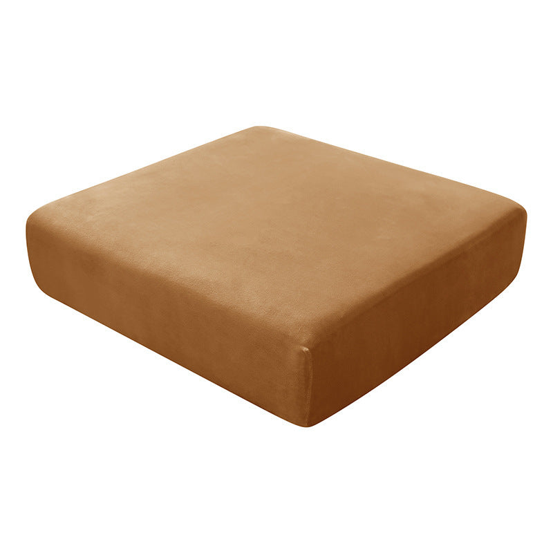 Sofa Cushion Cover Stretch Nordic MIRELLE Coffee-Double wide