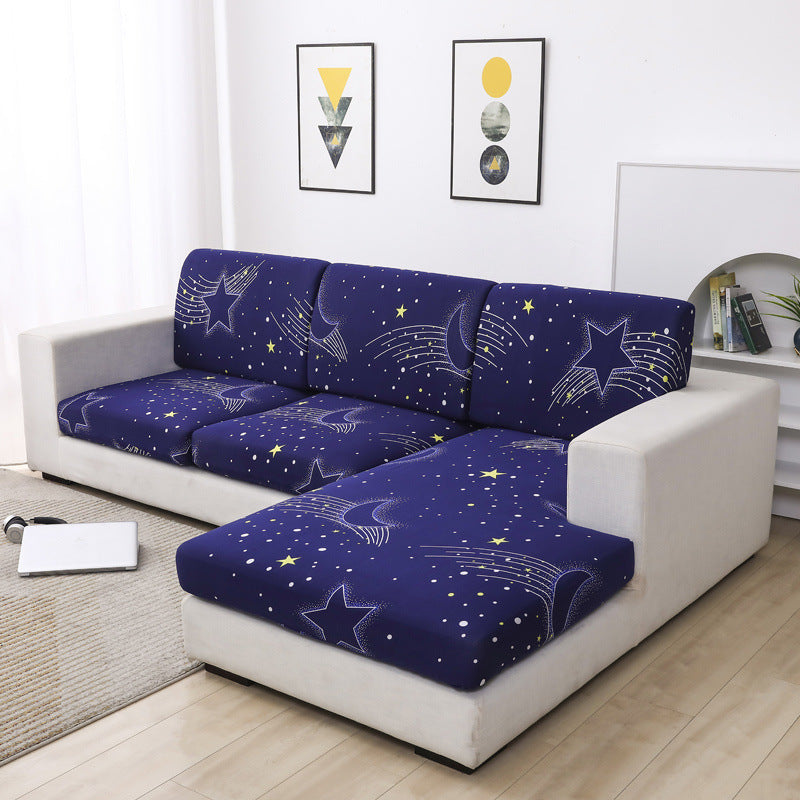 Sofa Seat Cover Stretch Fit LUCILE Meteor Shower-Double