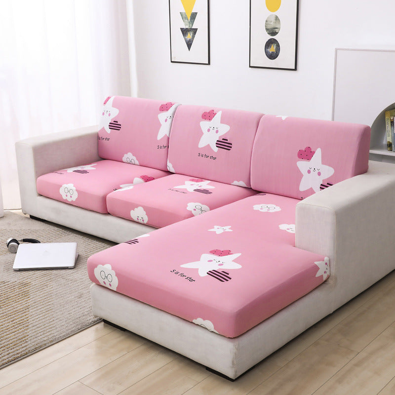Sofa Seat Cover Stretch Fit LUCILE Mini Star Fashion-Single