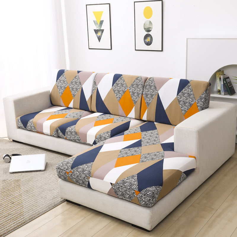 Sofa Seat Cover Stretch Fit LUCILE Space time fragments-Double