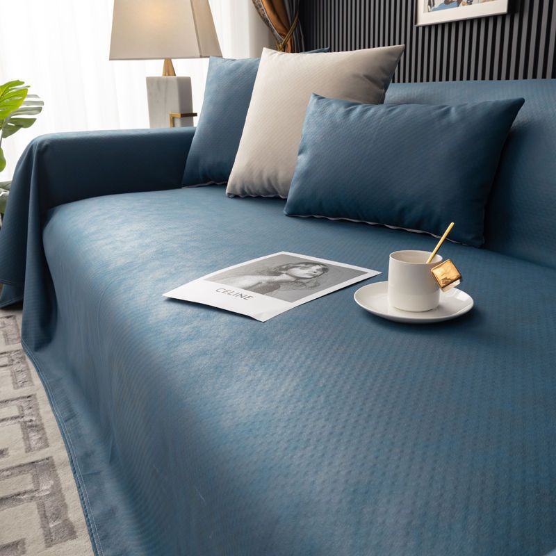 Sofa Throw Waterproof Pet-Friendly LUMIELA Dark Blue-210x90cm