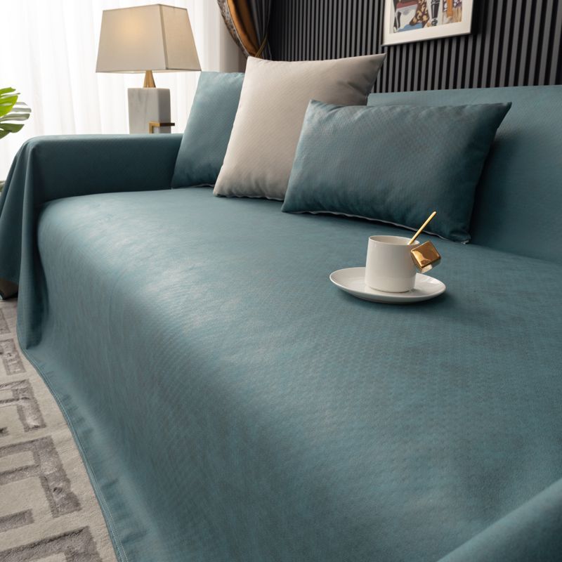 Sofa Throw Waterproof Pet-Friendly LUMIELA Dark green-210x90cm