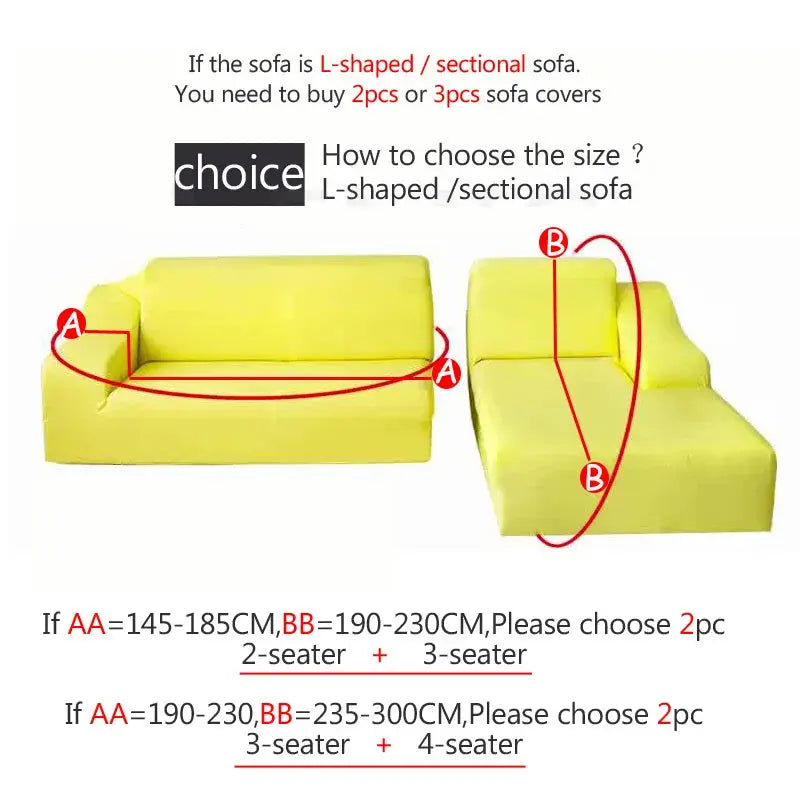 Stretch Sofa Covers Embossed Non-Slip Couvrelle