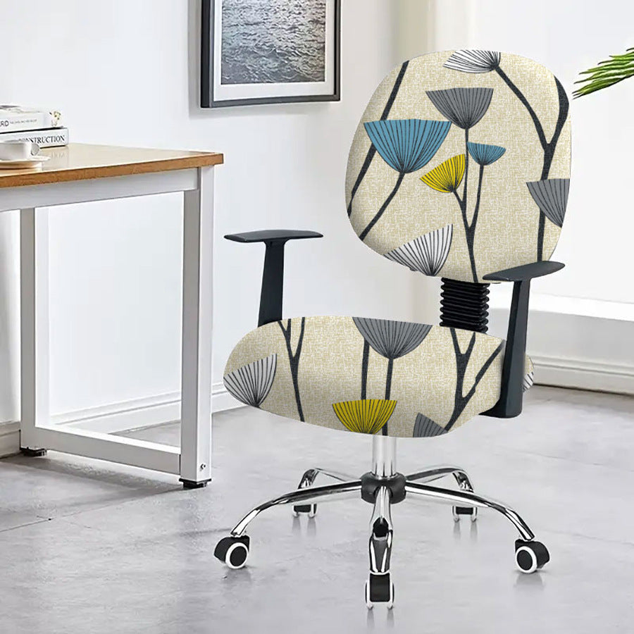 Task Chair Cover Non-Slip Polyester CAMILLE Dandelion-45x 45cm