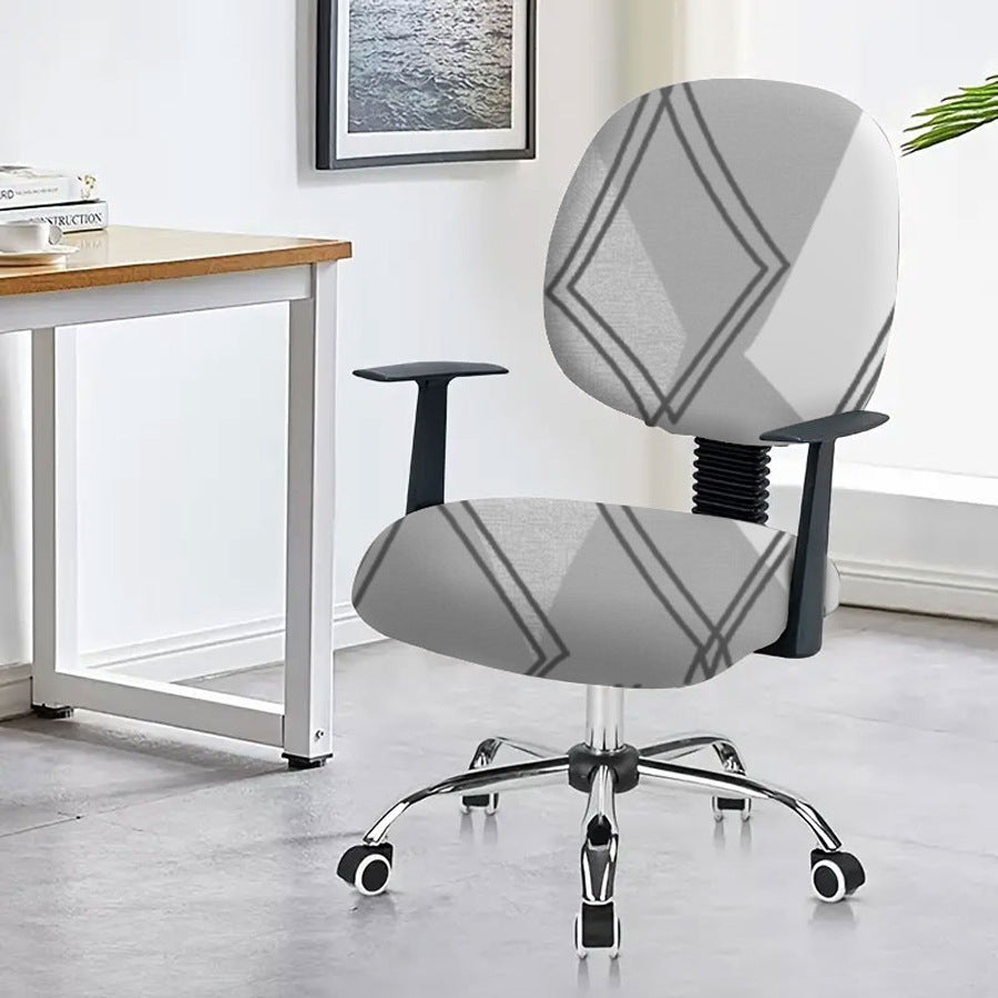 Task Chair Cover Non-Slip Polyester CAMILLE Rhombus-45x 45cm