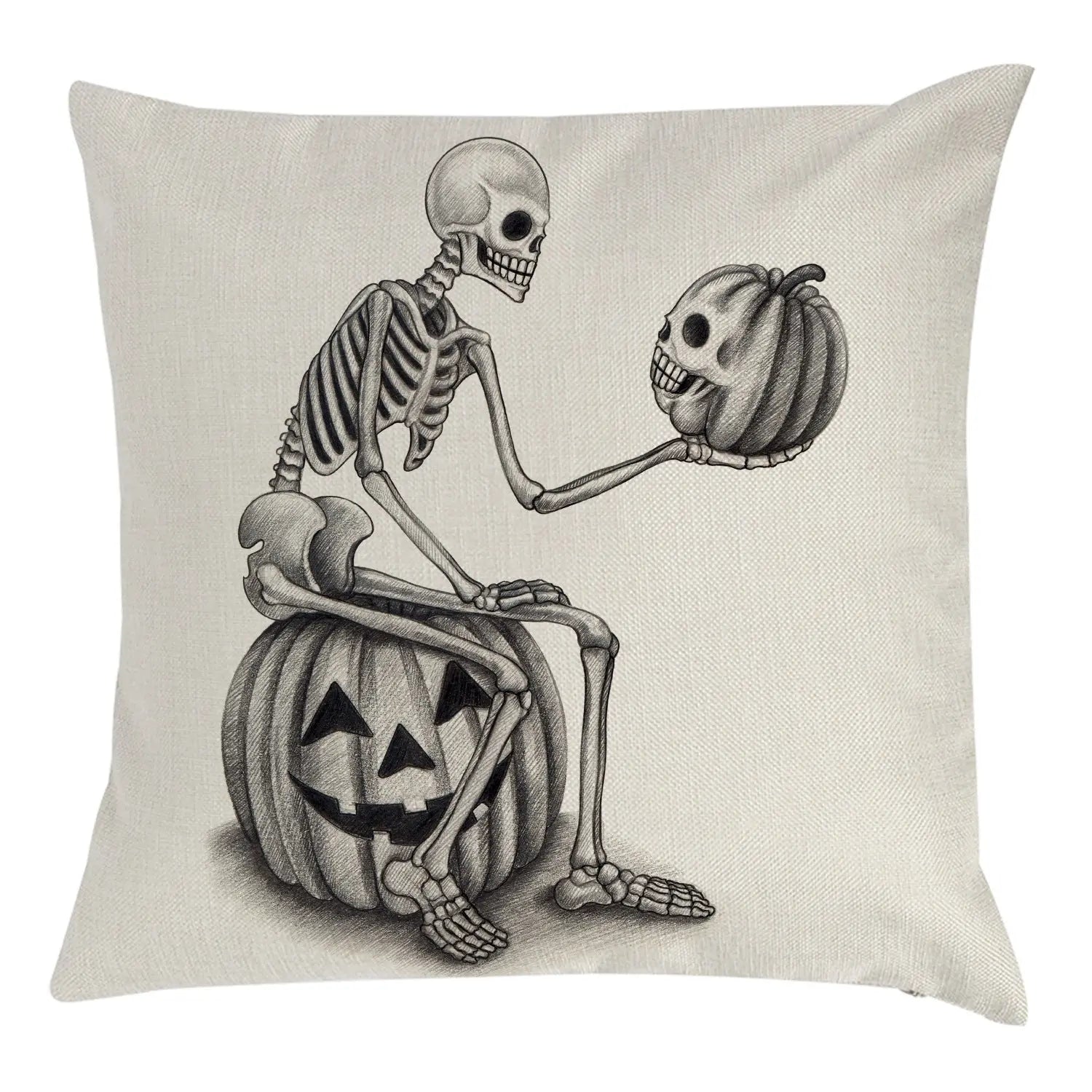 Throw Pillowcase Linen Halloween NOCTIVA 45x45cm-2style