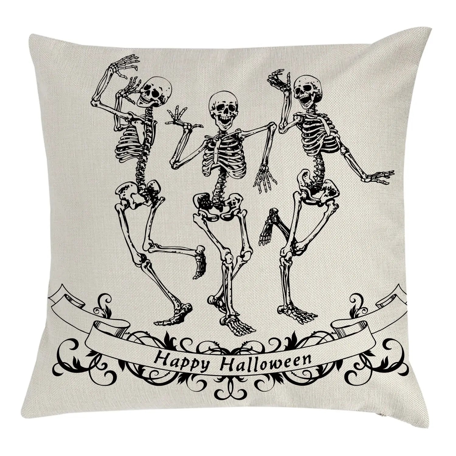 Throw Pillowcase Linen Halloween NOCTIVA 45x45cm-4style