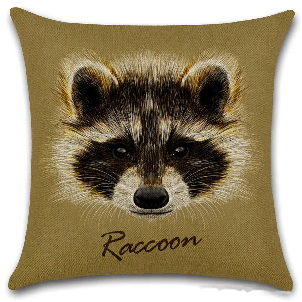 Throw Pillowcase Linen Nordic FAUNETTE Style11-45x45cm