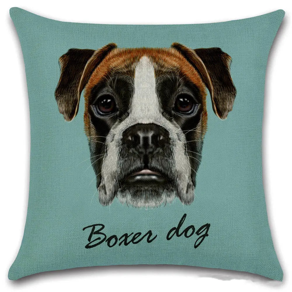 Throw Pillowcase Linen Nordic FAUNETTE Style12-45x45cm