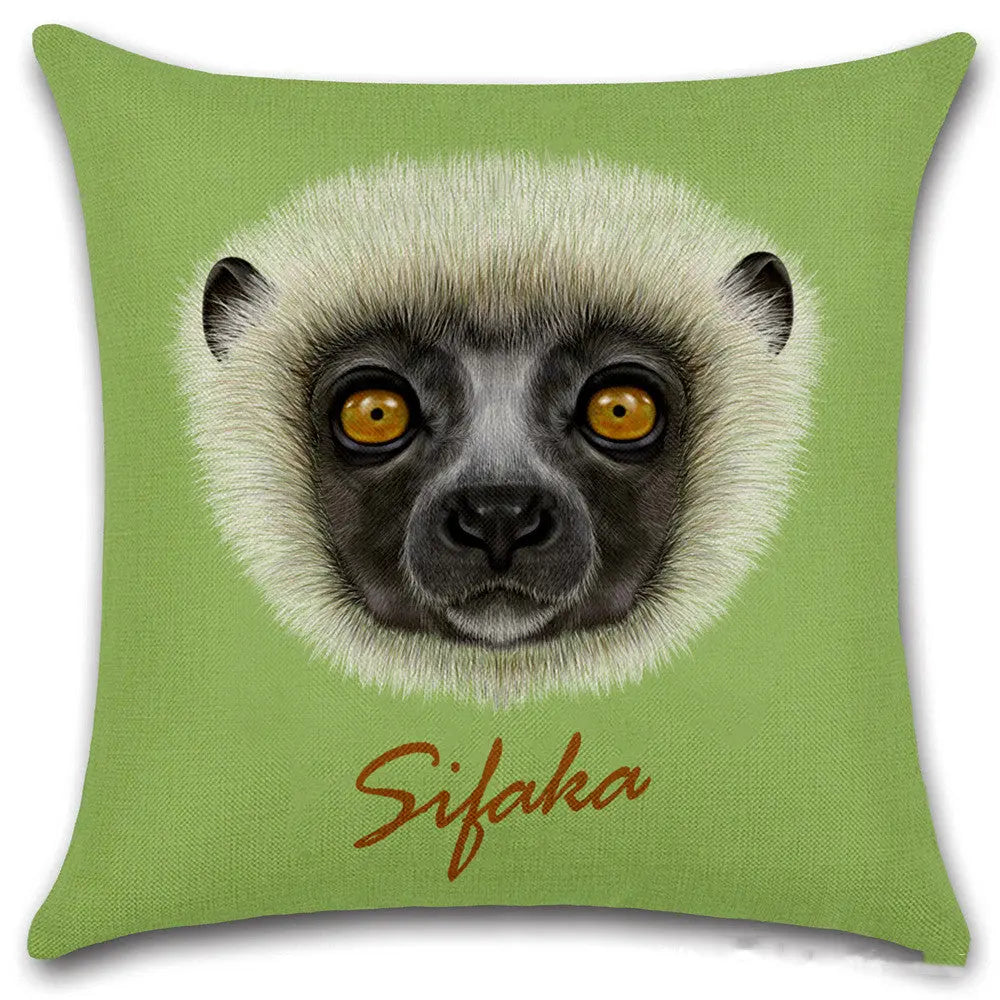 Throw Pillowcase Linen Nordic FAUNETTE Style13-45x45cm