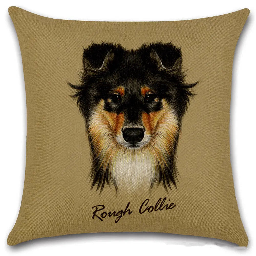 Throw Pillowcase Linen Nordic FAUNETTE Style20-45x45cm