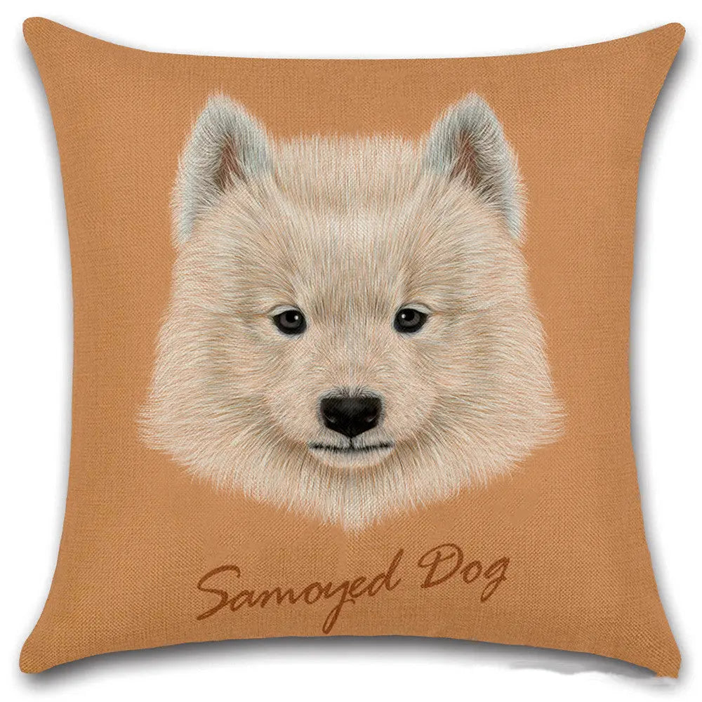 Throw Pillowcase Linen Nordic FAUNETTE Style6-45x45cm