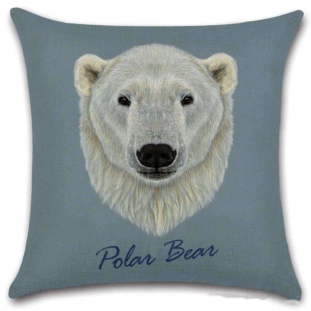 Throw Pillowcase Linen Nordic FAUNETTE Style7-45x45cm